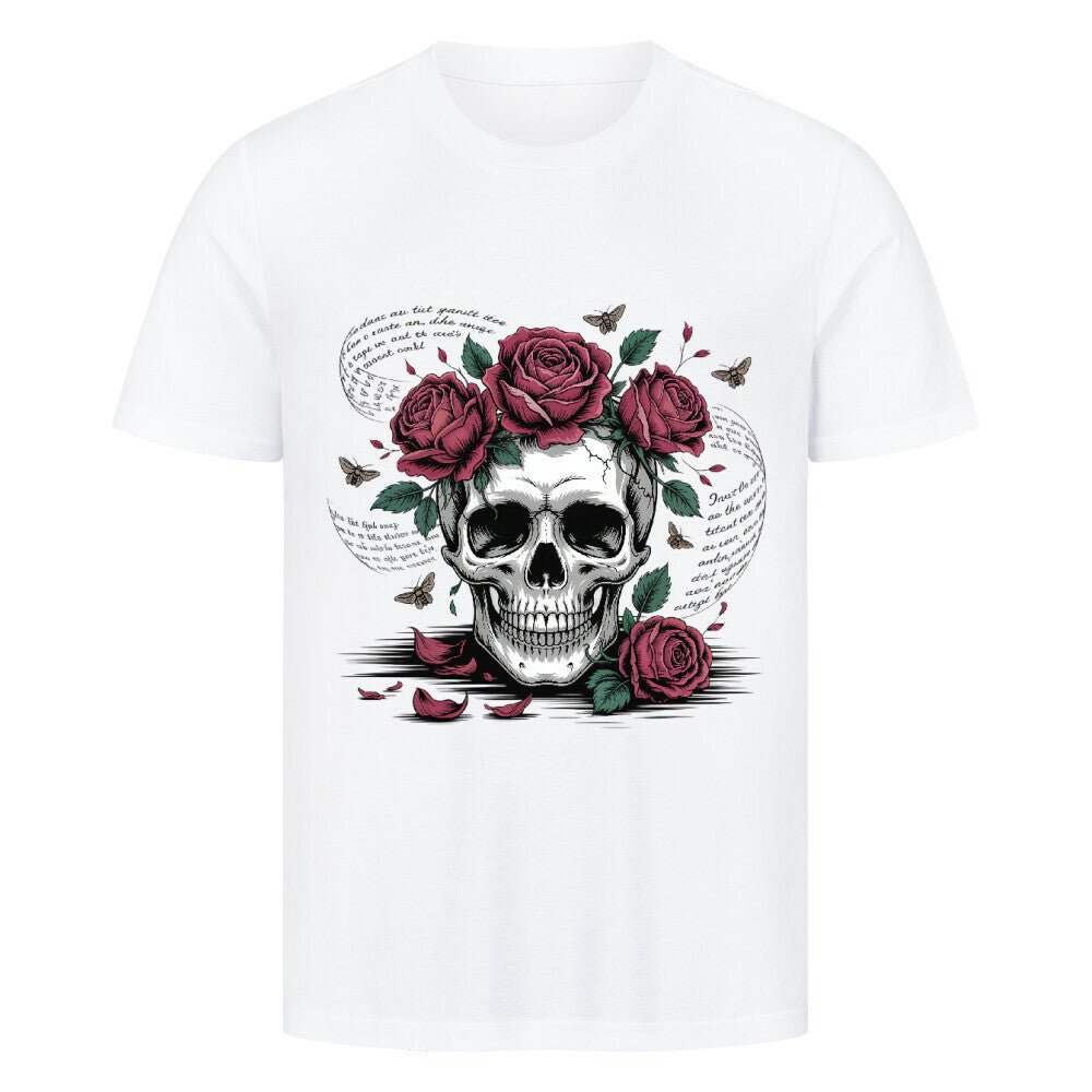 Lebe wild. Stirb poetisch. - HigherBlanks Premium T-Shirt | T-Shirt | Dark Shadows Arts