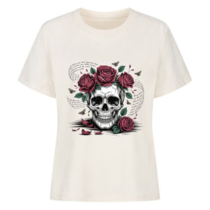 Lebe wild. Stirb poetisch. - Premium Organic Shirt Women | T-Shirt | Dark Shadows Arts