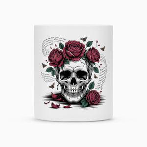 Lebe wild. Stirb poetisch. - Tasse | Mug | Dark Shadows Arts
