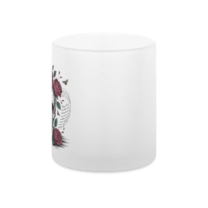 Lebe wild. Stirb poetisch. - Teelichthalter satiniert | Mug | Dark Shadows Arts