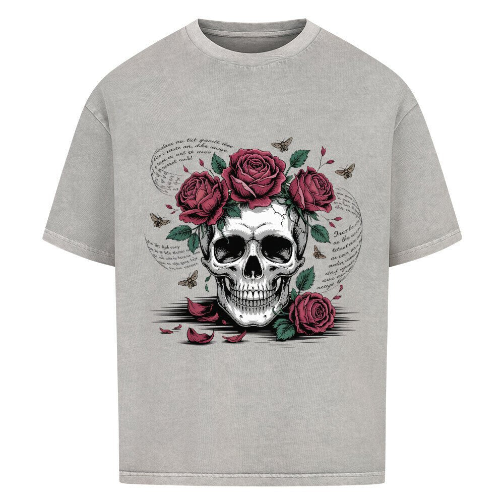 Lebe wild. Stirb poetisch. - VACANCY Oversized Shirt | T-Shirt | Dark Shadows Arts