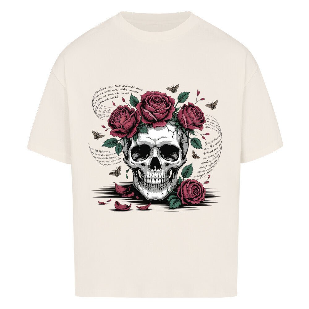 Lebe wild. Stirb poetisch. - VACANCY Oversized Shirt | T-Shirt | Dark Shadows Arts