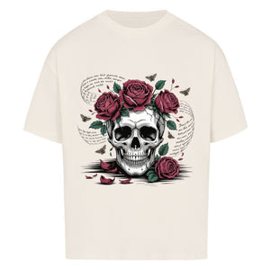 Lebe wild. Stirb poetisch. - VACANCY Oversized Shirt | T-Shirt | Dark Shadows Arts