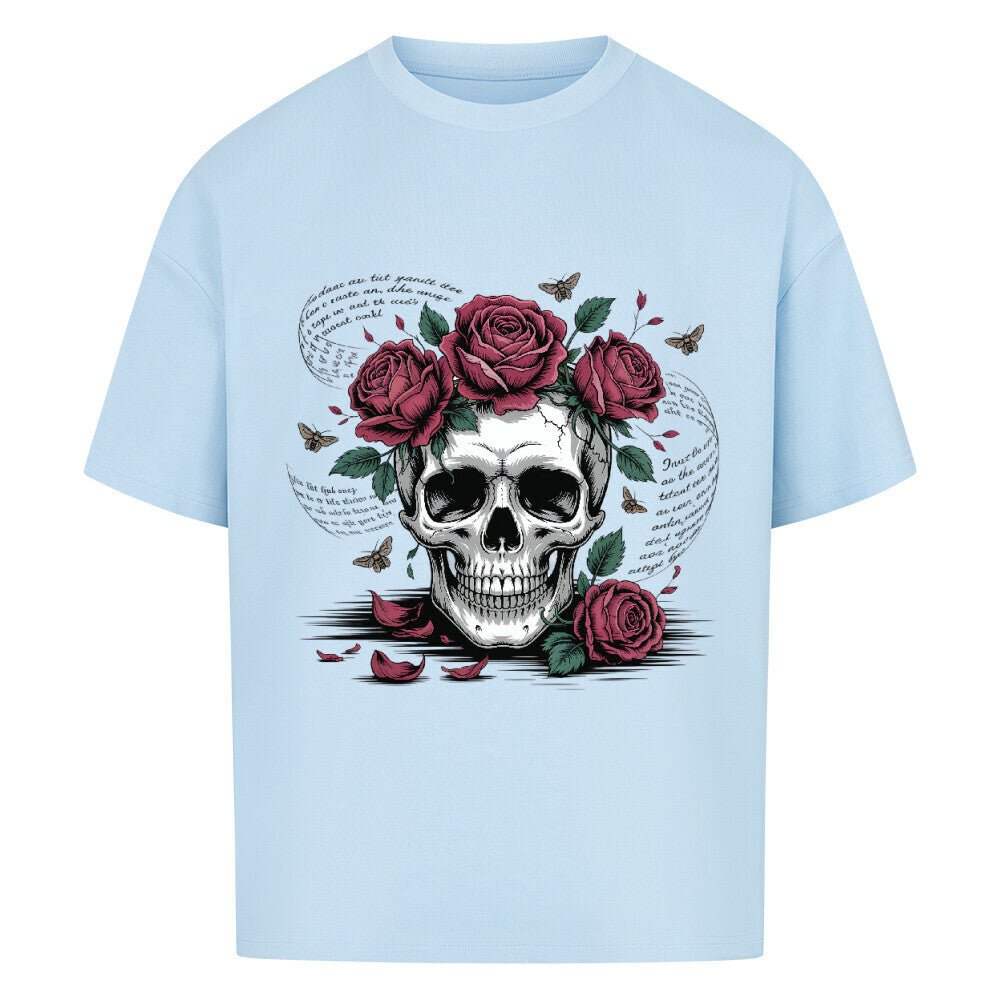 Lebe wild. Stirb poetisch. - VACANCY Oversized Shirt | T-Shirt | Dark Shadows Arts