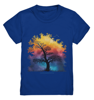 Licht & Schatten – Magische Baumlandschaft mit Sternbild - Kids Premium Shirt | Kids & Babys | Dark Shadows Arts