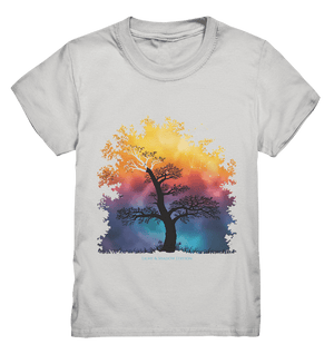 Licht & Schatten – Magische Baumlandschaft mit Sternbild - Kids Premium Shirt | Kids & Babys | Dark Shadows Arts