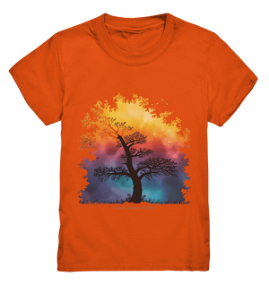 Licht & Schatten – Magische Baumlandschaft mit Sternbild - Kids Premium Shirt | Kids & Babys | Dark Shadows Arts
