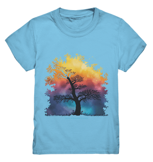 Licht & Schatten – Magische Baumlandschaft mit Sternbild - Kids Premium Shirt | Kids & Babys | Dark Shadows Arts