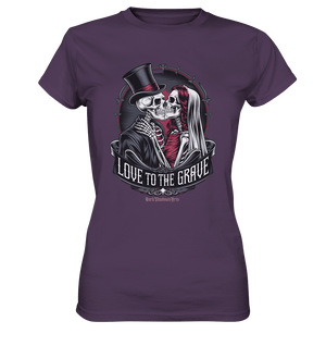 Liebe bis zum Grab - Gothic - Hochzeit mit Skeletten - Ladies Premium Shirt | Lady - Shirts | Dark Shadows Arts