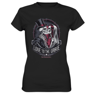 Liebe bis zum Grab - Gothic - Hochzeit mit Skeletten - Ladies Premium Shirt | Lady - Shirts | Dark Shadows Arts