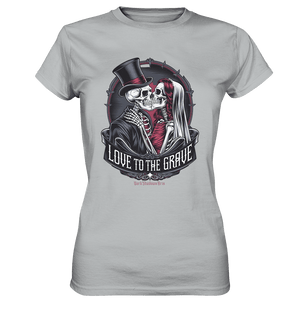 Liebe bis zum Grab - Gothic - Hochzeit mit Skeletten - Ladies Premium Shirt | Lady - Shirts | Dark Shadows Arts