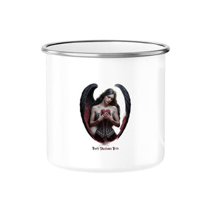 Lonely Angel - Emaille Tasse | Mug | Dark Shadows Arts