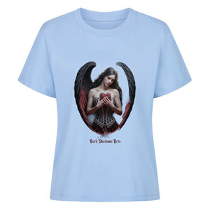 Lonely Angel - Premium Organic Shirt Women | T-Shirt | Dark Shadows Arts