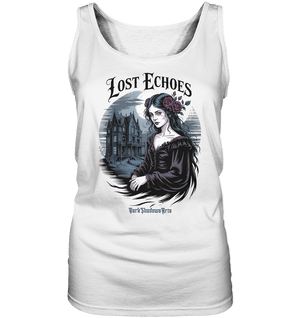 Lost Echoes – Geisterhafte Schönheit vor verlassener Villa im Gothic - Stil - Ladies Tank - Top | Tank - Tops | Dark Shadows Arts