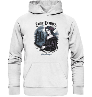 Lost Echoes – Geisterhafte Schönheit vor verlassener Villa im Gothic - Stil - Organic Hoodie | Hoodies | Dark Shadows Arts