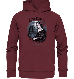 Lost Echoes – Geisterhafte Schönheit vor verlassener Villa im Gothic - Stil - Organic Hoodie | Hoodies | Dark Shadows Arts