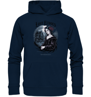 Lost Echoes – Geisterhafte Schönheit vor verlassener Villa im Gothic - Stil - Organic Hoodie | Hoodies | Dark Shadows Arts