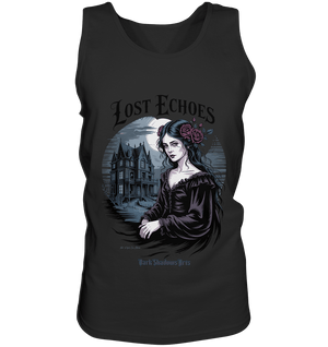 Lost Echoes – Geisterhafte Schönheit vor verlassener Villa im Gothic - Stil - Relaxed Tank Top | Tank - Tops | Dark Shadows Arts