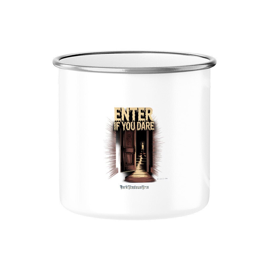 Lost Souls 1888 - Enter If You Dare - Emaille Tasse | Mug | Dark Shadows Arts