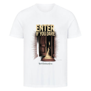 Lost Souls 1888 - Enter If You Dare - HigherBlanks Premium T-Shirt | T-Shirt | Dark Shadows Arts