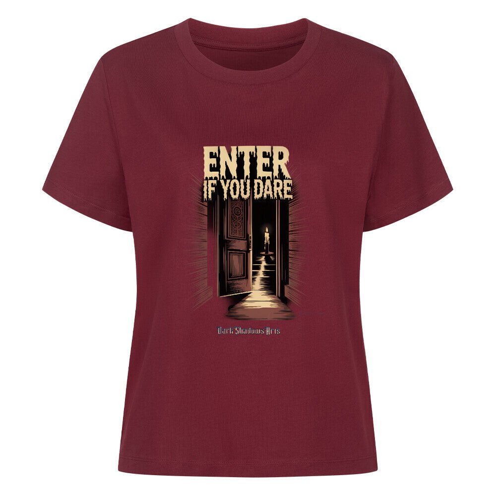 Lost Souls 1888 - Enter If You Dare - Premium Organic Shirt Women | T-Shirt | Dark Shadows Arts