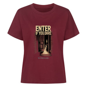 Lost Souls 1888 - Enter If You Dare - Premium Organic Shirt Women | T-Shirt | Dark Shadows Arts