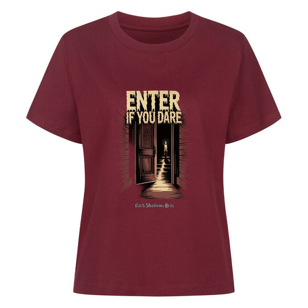 Lost Souls 1888 - Enter If You Dare - Premium Organic Shirt Women | T-Shirt | Dark Shadows Arts