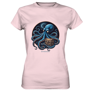 Majestätischer Tintenfisch – Hüter der Schatzkiste - Ladies Premium Shirt | Lady - Shirts | Dark Shadows Arts