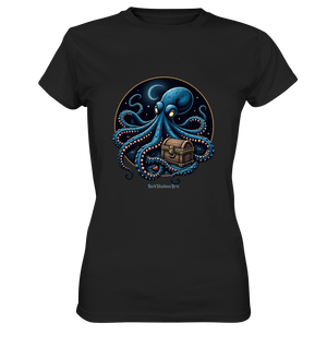 Majestätischer Tintenfisch – Hüter der Schatzkiste - Ladies Premium Shirt | Lady - Shirts | Dark Shadows Arts
