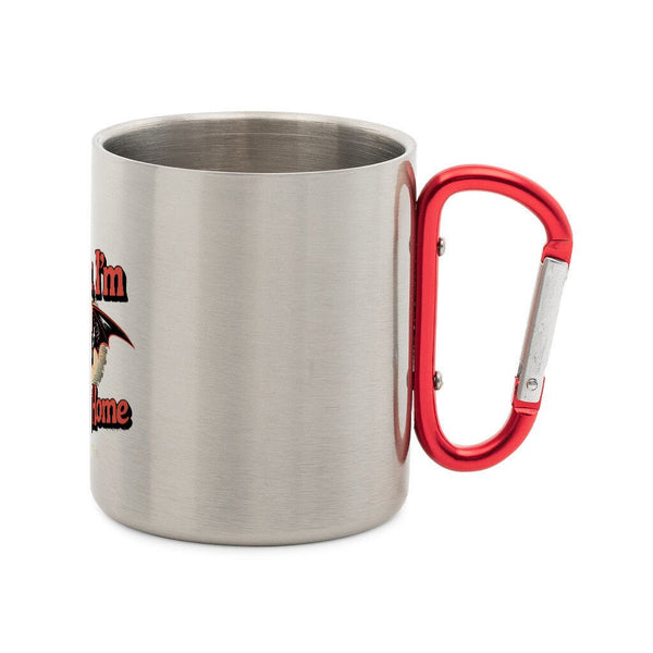 Mama I’m Coming Home - Edelstahl - Tasse mit Karabiner | Mug | Dark Shadows Arts