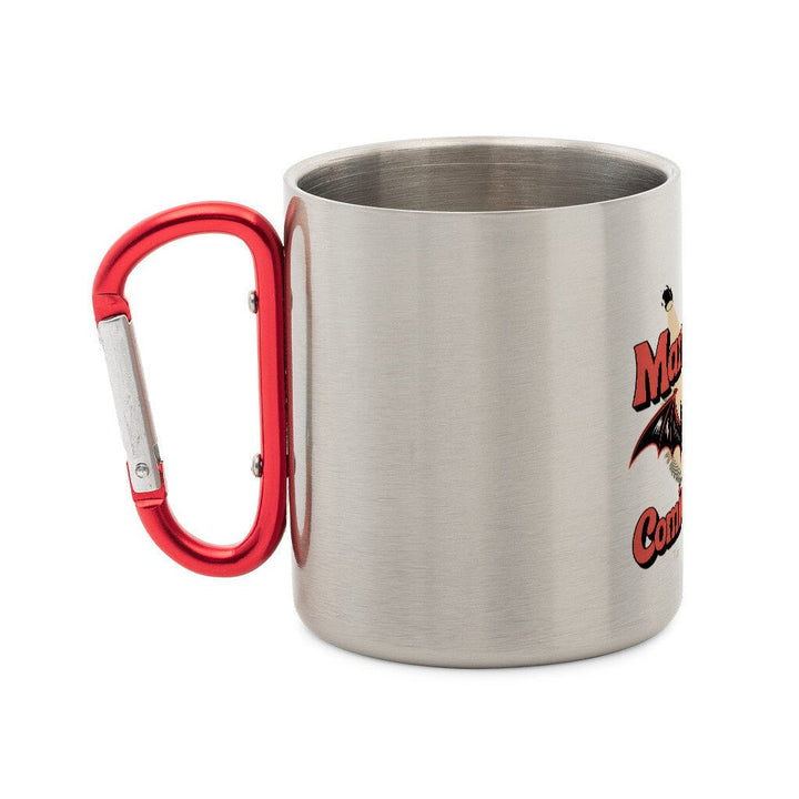 Mama I’m Coming Home - Edelstahl - Tasse mit Karabiner | Mug | Dark Shadows Arts
