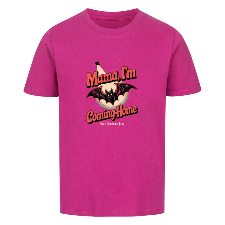 Mama I’m Coming Home - Premium Organic Shirt Kids | T-Shirt | Dark Shadows Arts