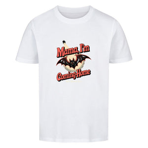 Mama I’m Coming Home - Premium Organic Shirt Kids | T-Shirt | Dark Shadows Arts