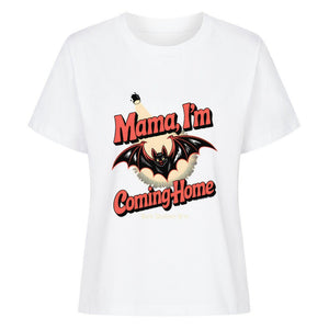 Mama I’m Coming Home - Premium Organic Shirt Women | T-Shirt | Dark Shadows Arts