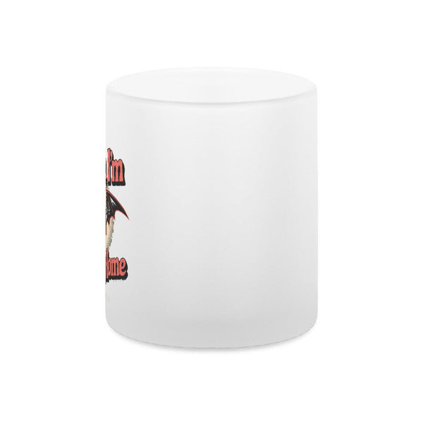 Mama I’m Coming Home - Teelichthalter satiniert | Mug | Dark Shadows Arts