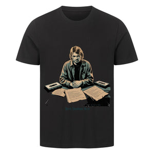 Melancholy Tape Sessions – Grunge trifft Schattenpoesie - HigherBlanks Premium T-Shirt | T-Shirt | Dark Shadows Arts