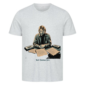 Melancholy Tape Sessions – Grunge trifft Schattenpoesie - HigherBlanks Premium T-Shirt | T-Shirt | Dark Shadows Arts