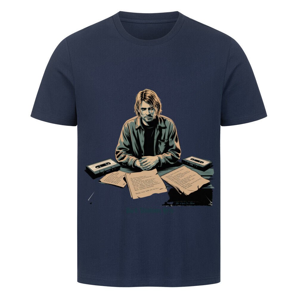Melancholy Tape Sessions – Grunge trifft Schattenpoesie - HigherBlanks Premium T-Shirt | T-Shirt | Dark Shadows Arts