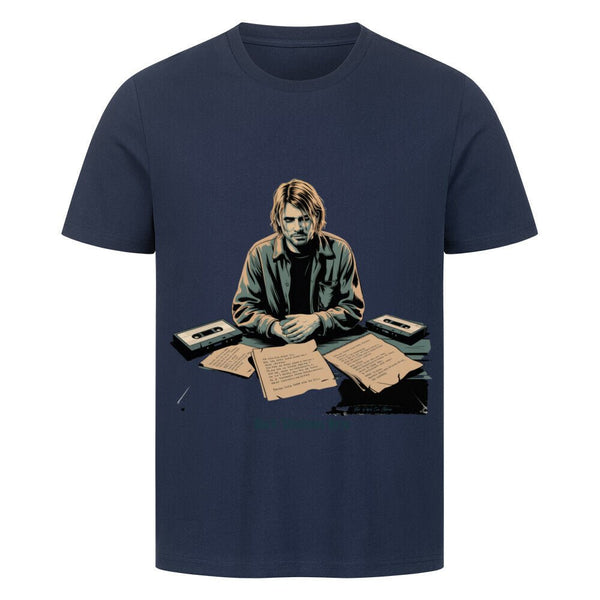 Melancholy Tape Sessions – Grunge trifft Schattenpoesie - HigherBlanks Premium T-Shirt | T-Shirt | Dark Shadows Arts