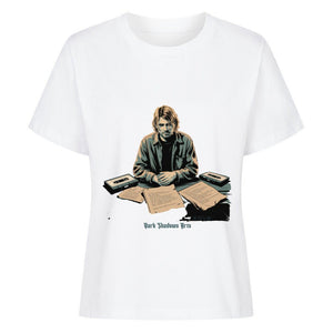 Melancholy Tape Sessions – Grunge trifft Schattenpoesie - Premium Organic Shirt Women | T-Shirt | Dark Shadows Arts