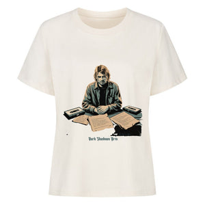Melancholy Tape Sessions – Grunge trifft Schattenpoesie - Premium Organic Shirt Women | T-Shirt | Dark Shadows Arts