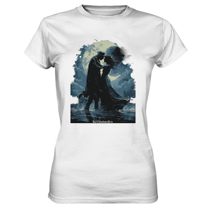 Mondschein Romantik Verliebte Silhouetten - Ladies Premium Shirt | Lady - Shirts | Dark Shadows Arts