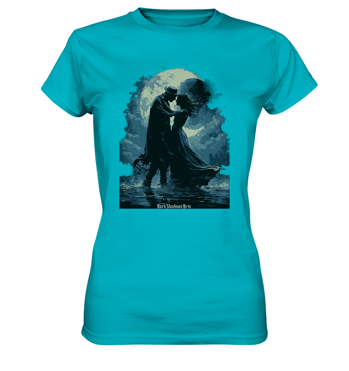 Mondschein Romantik Verliebte Silhouetten - Ladies Premium Shirt | Lady - Shirts | Dark Shadows Arts