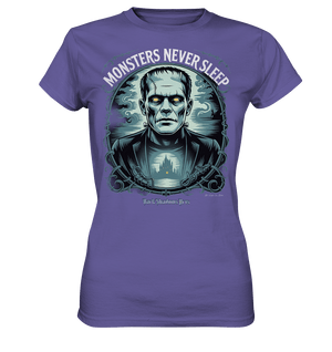 Monsters Never Sleep – Die Ewigkeit der Angst - Ladies Premium Shirt | Lady - Shirts | Dark Shadows Arts
