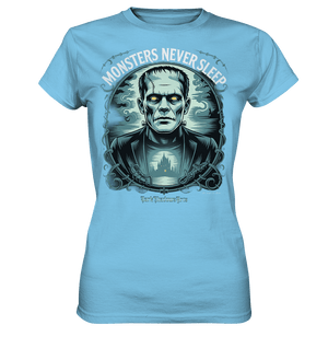 Monsters Never Sleep – Die Ewigkeit der Angst - Ladies Premium Shirt | Lady - Shirts | Dark Shadows Arts