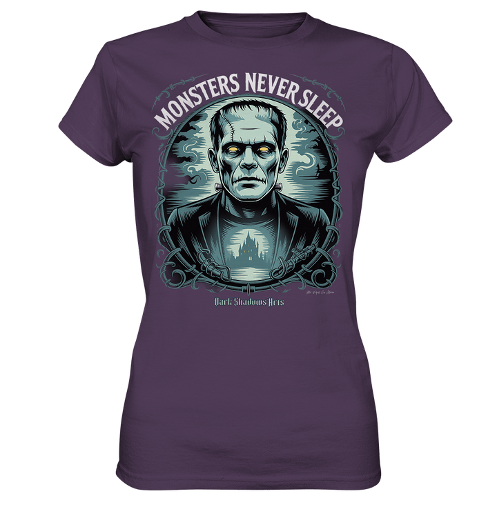 Monsters Never Sleep – Die Ewigkeit der Angst - Ladies Premium Shirt | Lady - Shirts | Dark Shadows Arts