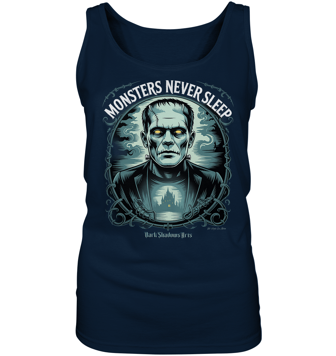 Monsters Never Sleep – Die Ewigkeit der Angst - Ladies Tank - Top | Tank - Tops | Dark Shadows Arts