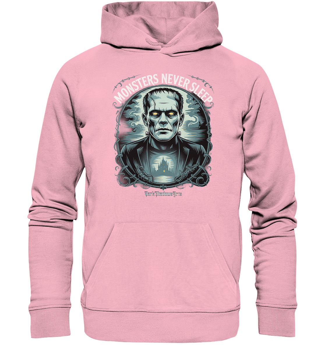 Monsters Never Sleep – Die Ewigkeit der Angst - Organic Hoodie | Hoodies | Dark Shadows Arts
