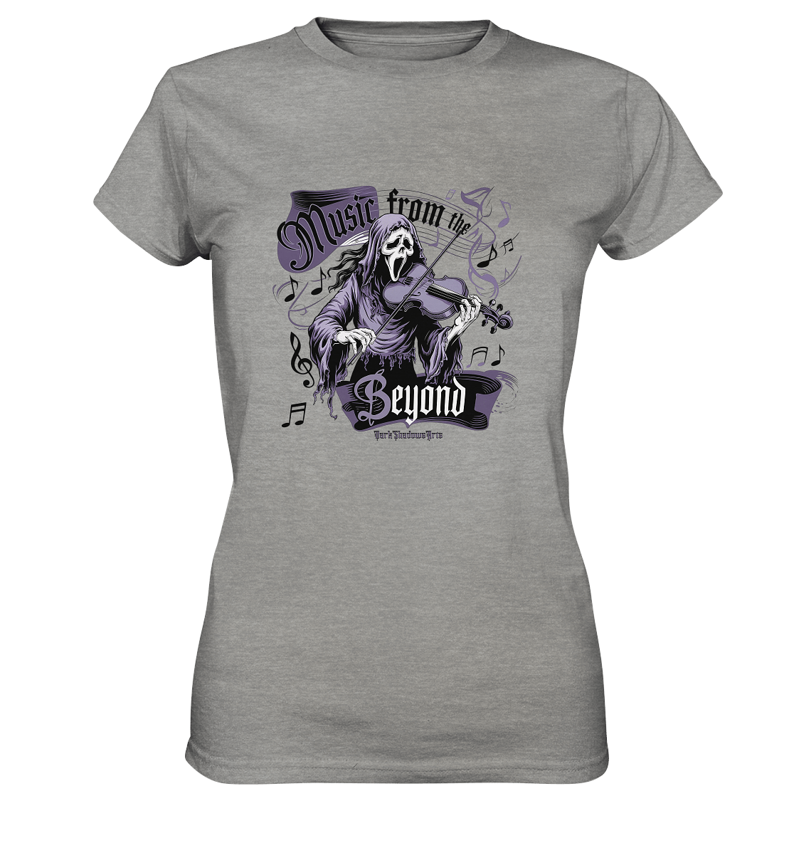 Music from the Beyond: Dunkle Melodien aus der Anderswelt - Ladies Premium Shirt | Lady - Shirts | Dark Shadows Arts