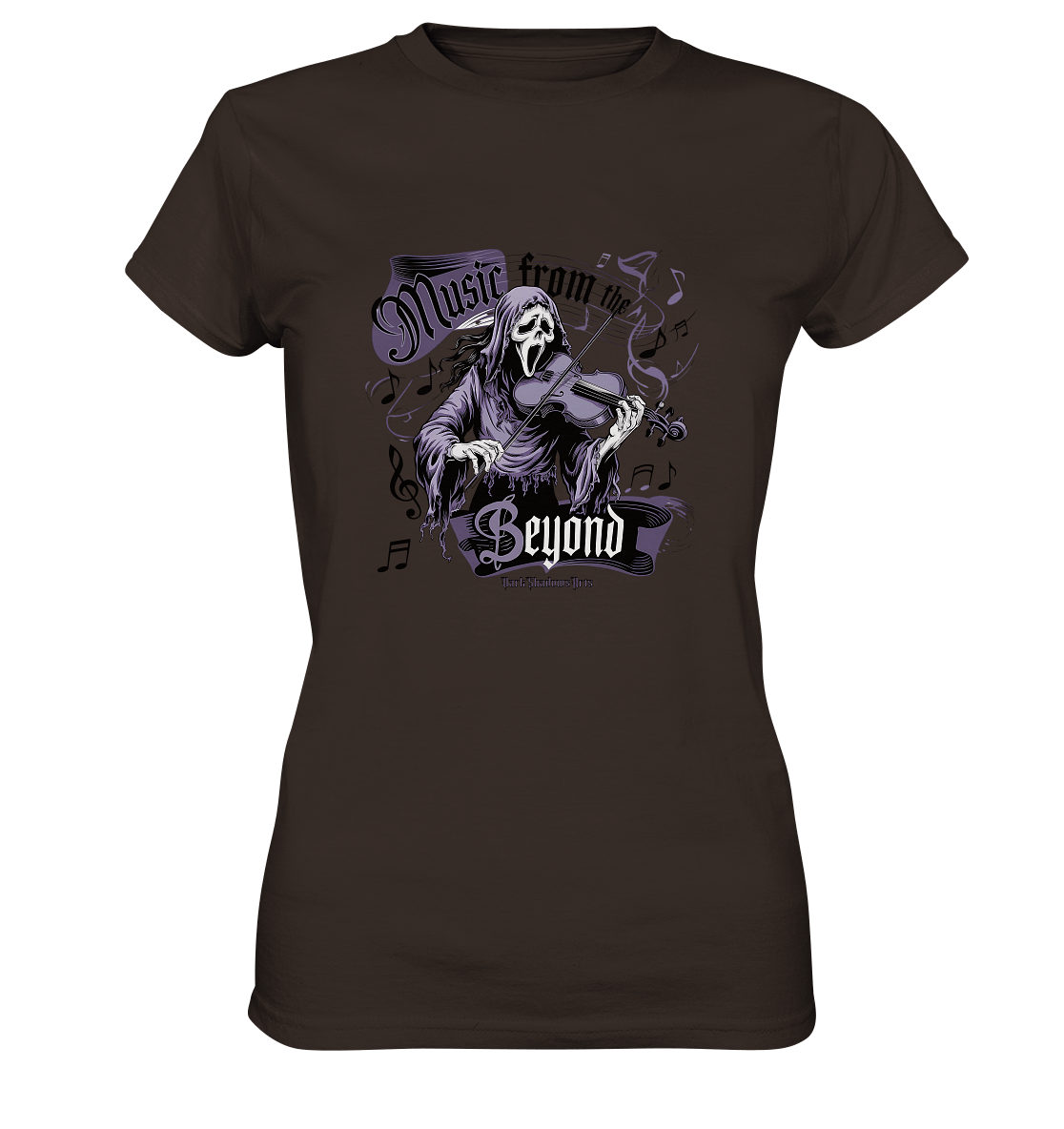 Music from the Beyond: Dunkle Melodien aus der Anderswelt - Ladies Premium Shirt | Lady - Shirts | Dark Shadows Arts